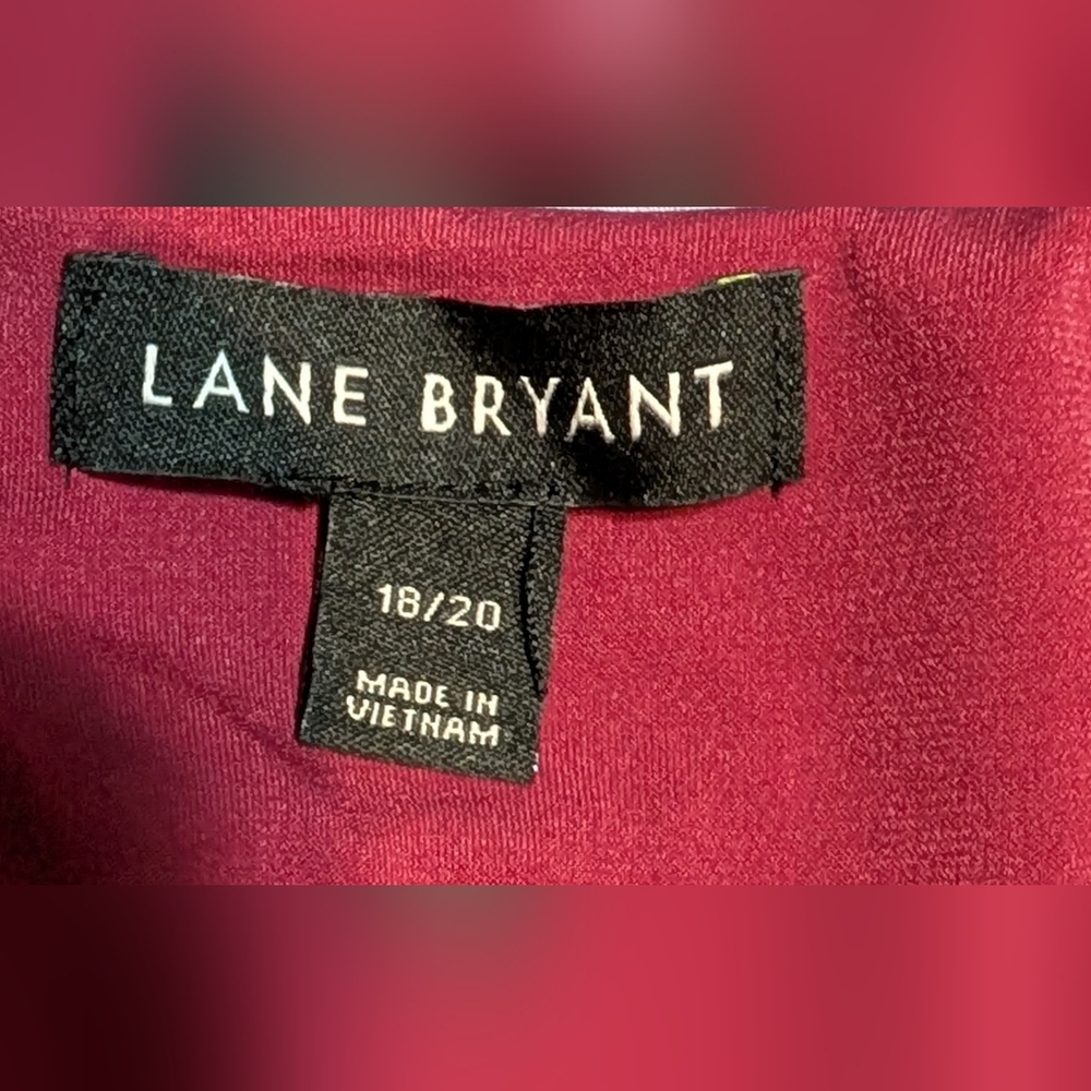 Lane Bryant Red Long Robe - Picture 6 of 8